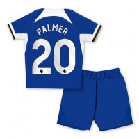 Fotbalové Dres Chelsea Cole Palmer #20 Dětské Domácí 2023-24 Krátký Rukáv (+ trenýrky)